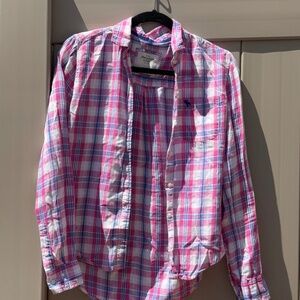 Casual pink shirt
